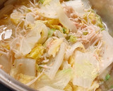 松茸のお吸い物で♫白菜とエノキのうま煮作り方3写真