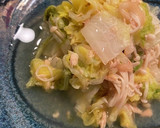 松茸のお吸い物で♫白菜とエノキのうま煮作り方4写真