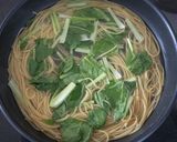 腸活♪筋活！キムチャーシューパスタ作り方3写真