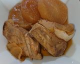 イナダの大根煮物作り方6写真
