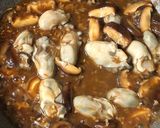 牡蠣と生椎茸の香味豆板醤炒め♪作り方8写真