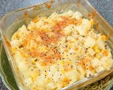 簡単☆味噌バタコーンの甘いポテトグラタン作り方6写真