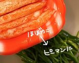 ピーマンとほぼカニのサラダ作り方3写真