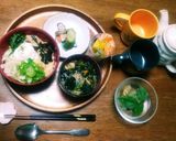 南瓜と野菜とキノコ盛り沢山の味噌汁☺⛄☕作り方4写真