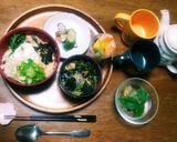 南瓜と野菜とキノコ盛り沢山の味噌汁☺⛄☕作り方4写真