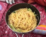 山で作れる甘酒クリームパスタ作り方5写真