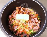 炊飯器だけでピラフ作り方4写真