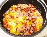 炊飯器だけでピラフ作り方5写真