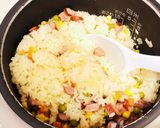 炊飯器だけでピラフ作り方6写真