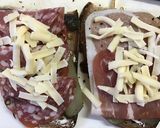 パニーニ風カンパーニュのホットサンド作り方9写真