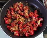 万願寺とうがらし「赤」おかか和え作り方4写真