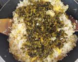 炊いて炒めて保温!!高菜の逃げ道炒飯作り方4写真