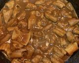 失敗しないカンタン和風もつカレー煮作り方6写真