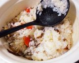 ひらたけのチーズリゾット作り方4写真