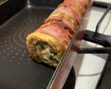 ニラ卵ベーコン巻き作り方6写真