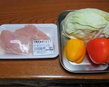 鶏むね肉とキャベツのバター醬油炒め作り方1写真
