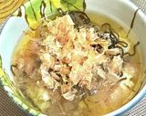 塩昆布とかつお節のお茶漬け作り方3写真