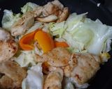 鶏むね肉とキャベツのバター醬油炒め作り方10写真