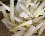 大根の皮とピーマンで弁当のおかず作り方1写真