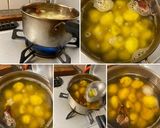 自宅で採れた栗で 甘露煮を作りました。作り方3写真