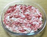 豚もやしの味付きレンジ蒸しそのまま食卓へ作り方3写真