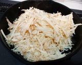 スキレットでじゃがいも・しらすのガレット作り方4写真