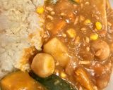 素材を楽しむ♪かぼちゃと里芋のシンプルカレー⭐︎作り方6写真