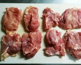 鶏もも肉の粒マスタード焼き作り方1写真