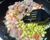 炊飯器☆de☆簡単エビピラフ作り方3写真