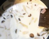 白菜としめじの味噌クリームスープ作り方3写真