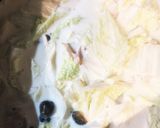 白菜としめじの味噌クリームスープ作り方4写真
