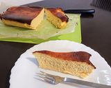 抹茶入り◇低糖質◇バスク風チーズケーキ作り方16写真