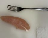 包丁要らず 鶏ササミのスジ取り作り方1写真