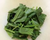 ほうれん草のボロネーゼクリーム作り方1写真