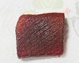 あぶり漬けまぐろのカルパッチョ風作り方1写真