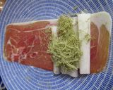 生ハム大根とふのりおぼろとろろ昆布黒豆巻作り方7写真