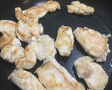 レンコンと鶏胸肉のマヨニンニク醤油炒め作り方4写真