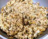 九州の味！卵なし高菜チャーハン作り方7写真