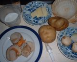 ホタテとマッシュポテトのコキーユ作り方1写真