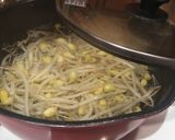 ラー油鮭ンと豆もやしのナムル作り方1写真
