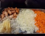 ジャンボ落花生オオマサリのドライカレー作り方1写真
