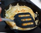 スキレットでじゃがいも・しらすのガレット作り方10写真