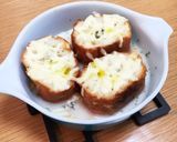 ブルーチーズ香るパングラタン作り方4写真