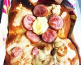 ちぎりパンでお花弁当作り方5写真