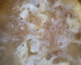 暖か明太あんかけうどん作り方4写真