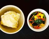 わっぱ弁当★ミニスパムおにぎりと蒸し鶏作り方4写真