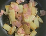 大根とベーコンのバター醤油炒め作り方2写真