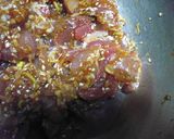 マグロのユッケ丼作り方2写真