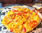 フライパンで蒸し卵風 パスタソース味作り方4写真