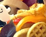 フライパンで蒸し卵風 パスタソース味作り方5写真